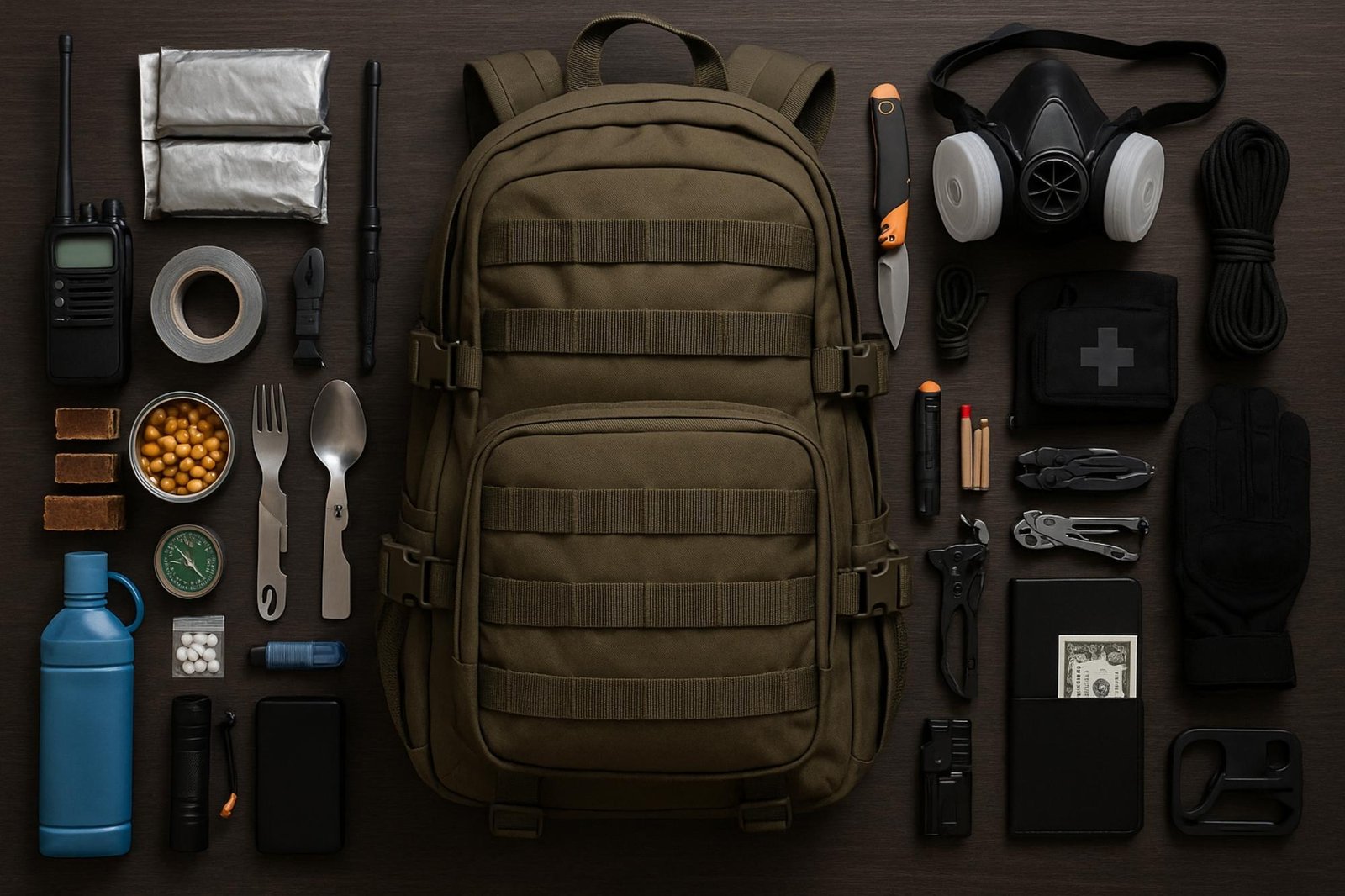 Como montar um kit de sobrevivência urbano